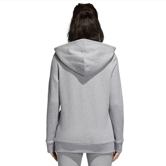 New Adidas ‘Oversized Trefoil Logo’ Hoodie - Picture 7 of 9